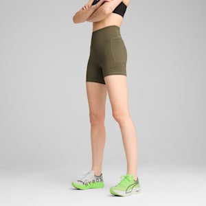PUMA x HYROX CLOUDSPUN Women's Training 3" Short Tights, Loden Green, extralarge-IND